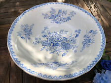 CREIL ET MONTEREAU VASQUE DE TOILETTE CUVETTE  BASSINE 19eme BOUQUETS