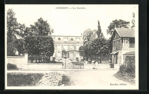 Cpa coubert baratte - cpa,