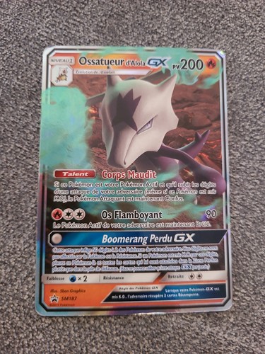 Carte pokémon ossatueur - carte, :