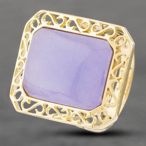 Bague habillée oblongue or - oblongue, en