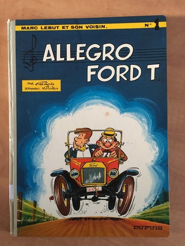Marc lebut son voisin - bd,