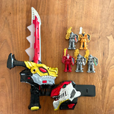 Power Rangers Dino Fury Ryusoulger DX Sword Changer Morpher, 5 Ryusouls Set
