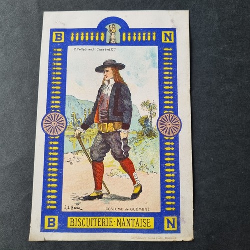 Chromo ancien biscuiterie - chromo,