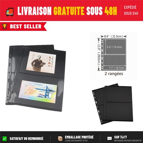 Lot feuilles de timbres - 10,