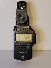 Minolta Auto Meter IV F Digital Exposure Light Meter + Viewfinder 10°II