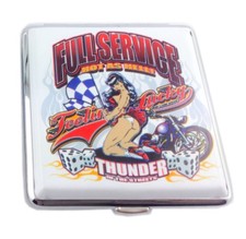 Étui à cigarettes métal 20 cigarettes modèle Full Service rétro vintage