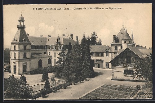 Cpa symphorien lay - cpa, st-symphorien-de-lay