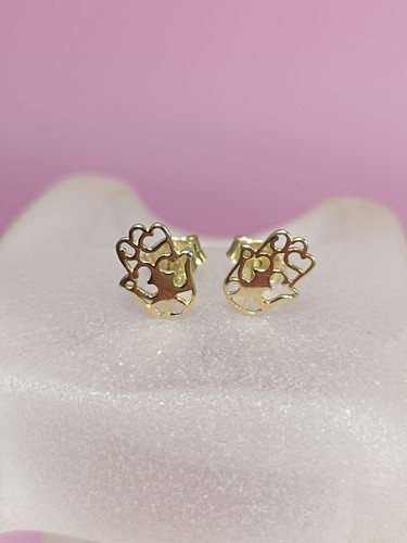 Boucles oreilles or - d'oreilles, en