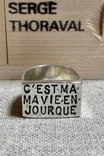 bague chevalière Serge