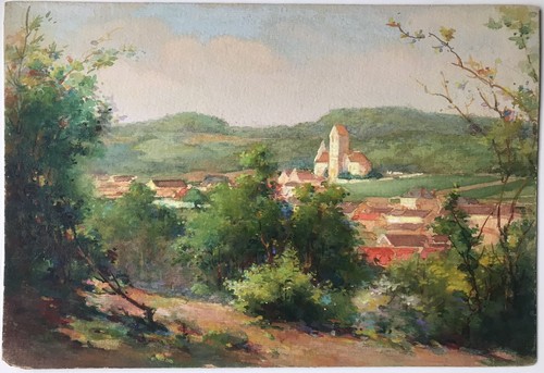 Tableau ancien peinture - tableau,