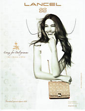Publicité Advertising 028  2011   sac Lancel  Daligramme par Dali Gala