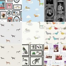 Chien A Thème Papier Peint Animal Chiot Carlin Cadres Selfies - Divers Modèles