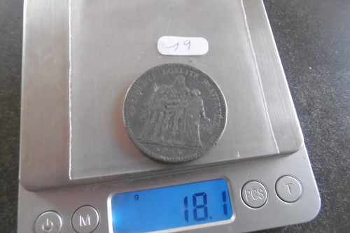 Pièce francs 1876 - 5,