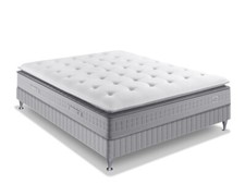 Ensemble simmons sw5 ressorts ensachés + surmatelas 140x200