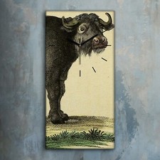 Horloge décorative sur toile