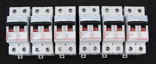 Lot de 6 x disjoncteur 2P