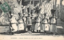 Auxerre - Tirage Illuminé Du 2 Août - 1908 Les Calendriers de l'Avent