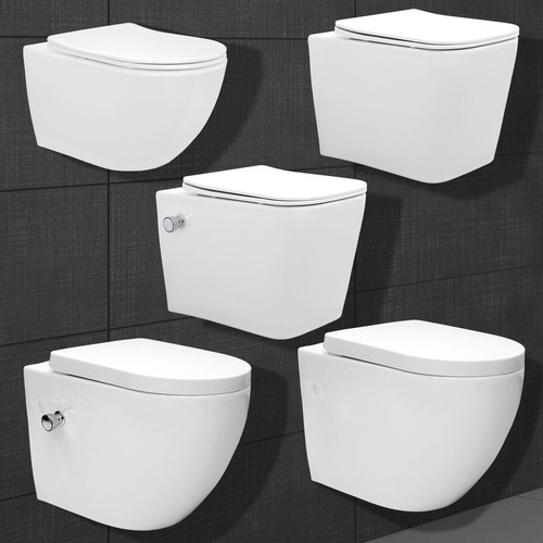Toilette suspendu cuvette - , wc