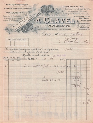 Paris quincaillerie a - 75,