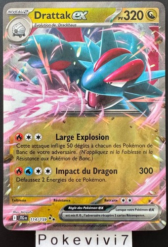 Carte pokemon drattak 114 159 - drattak, 114/159