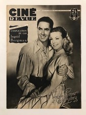 ►CINE REVUE n°45/1949-TYRONE POWER-CECILE AUBRY-ARLETTY-LINDA CHRISTIAN