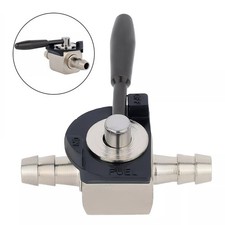 Lot de deux soupapes d'arr��t de carburant en ligne compatibles tondeuse Kart ut