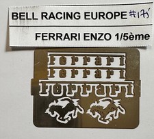 #175 - Photodecoupe pour FERRARI ENZO 1/5EME BELL RACING EUROPE
