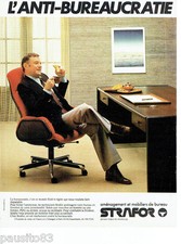PUBLICITE ADVERTISING 106  1979  Aménagement & mobilier de bureau Strafor