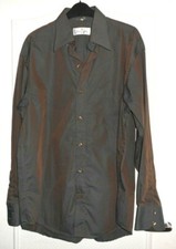 Chemise habillée gris reflet