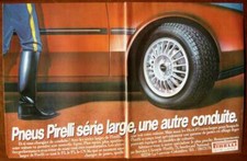 Publicité Papier - Pneu Pirelli De 1981