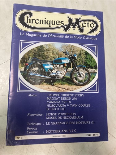 Chroniques moto 6 - n°,