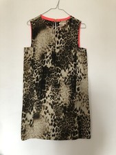 Mini robe MAJE léopard et fluo - T. 1 / 36 Dress