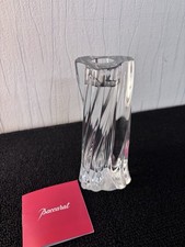 Bougeoir torsadé en cristal