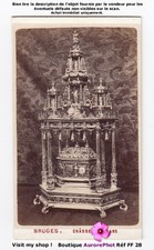 BELGIQUE, BRUGES, CHÂSSE DU SAINT SANG, RELIQUAIRE RELIGIEUX, CDV -FF28