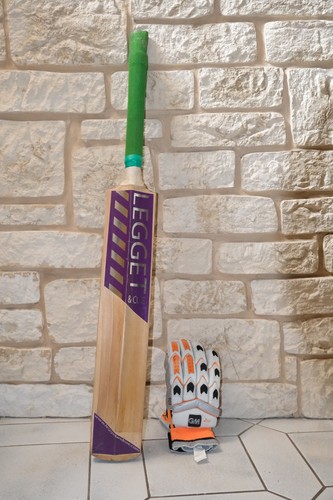 Batte cricket legget coe - de, &