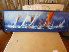 Lithographie la régate de