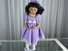 Poupée d'artiste Sybille Sauer poupée en porcelaine 47 cm. Excellent état