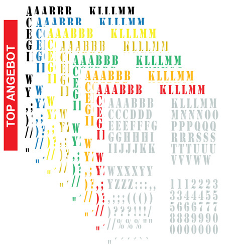 Alphabet abc lettres chiffres - abc,
