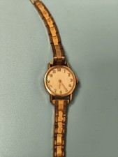 Montre femme vintage plaquée