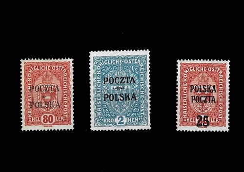 Timbres pologne 1919 - timbres,