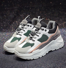 Baskets sneakers plateforme compensées épaisses no name femme dad shoes x