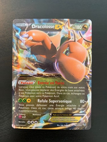 Carte pokémon dracolosse - carte, :