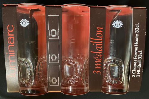Verres publicitaires roche - "la,