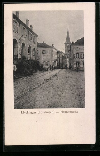 Cpa lörchingen lothringen - lörchingen, /lothringen