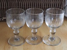 3 verres Baccarat ancien