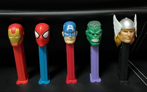 Pez marvel 5 types - -,