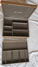 Coffre / coffret Saint Médard pour ménagère métal argenté ou argent + 50 pièces