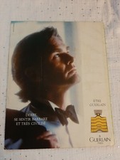 Publicité papier Parfum. Perfume Ad Guerlain Derby de 1986