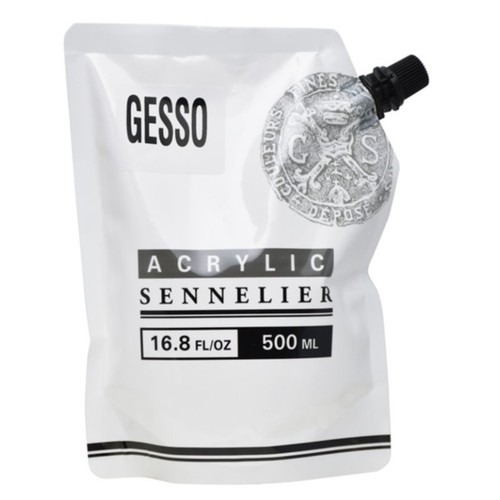 Gesso blanc apprêt - gesso, pour