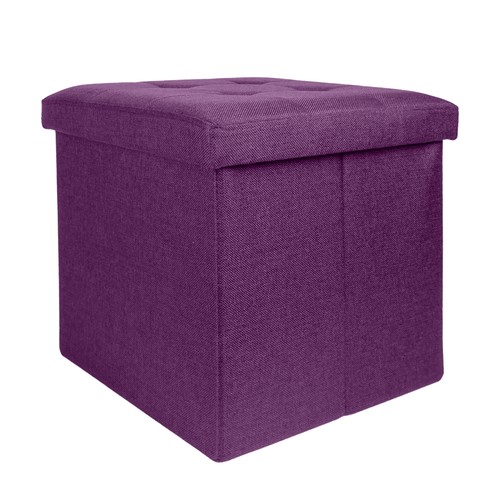 Ottoman pouf pliable 30x30x30 - ottoman,